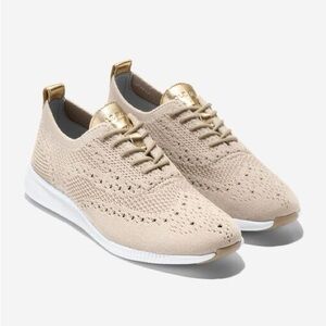 COLE HAAN Women's 2.ZERØGRAND Stitchlite Wingtip Oxfords Sneakers Tennis Shoes